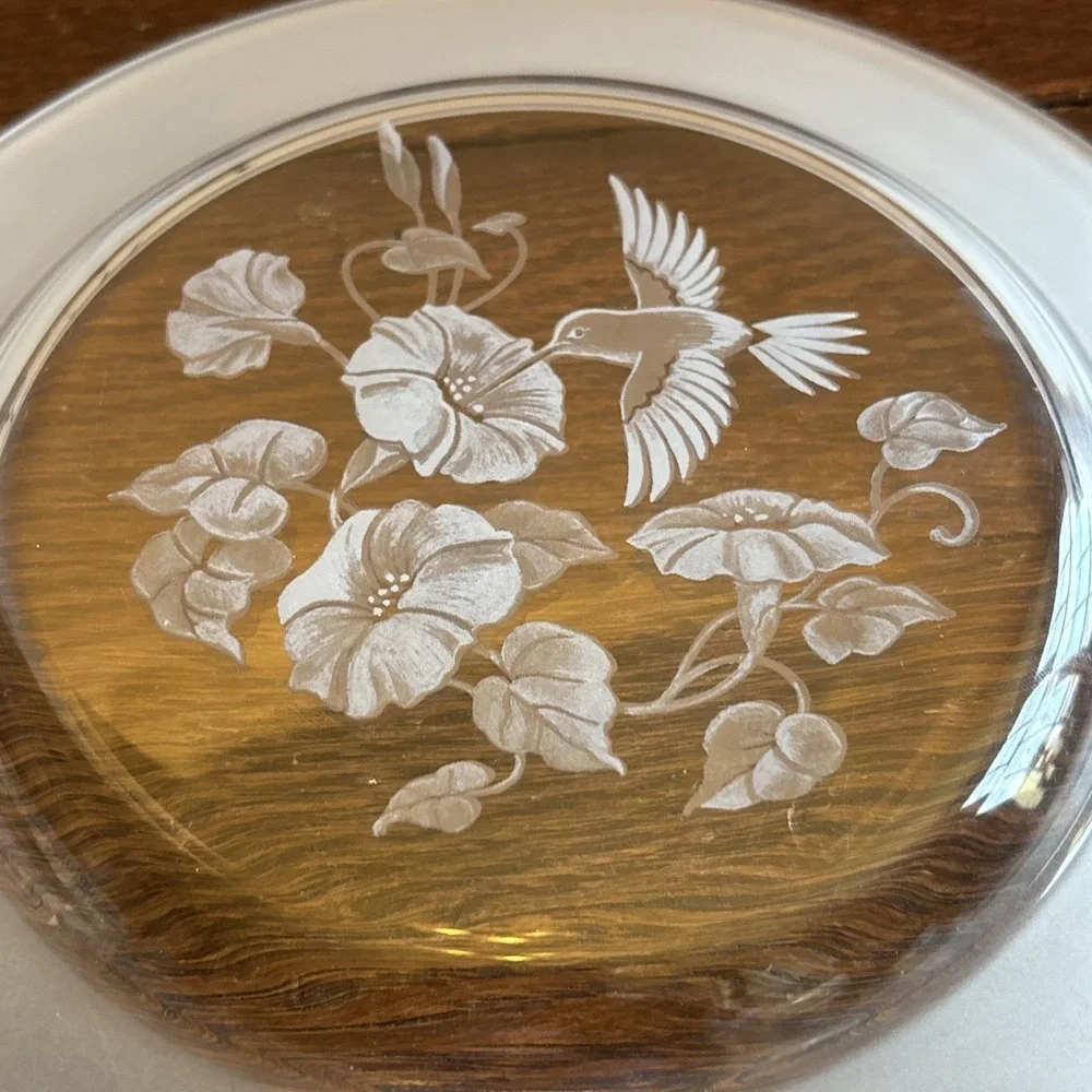Avon Hummingbird 24% Lead Crystal 8